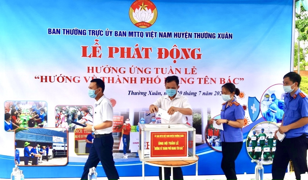 Ủy ban MTTQ Việt Nam huyện Thường Xuân phát động Tuần lễ 