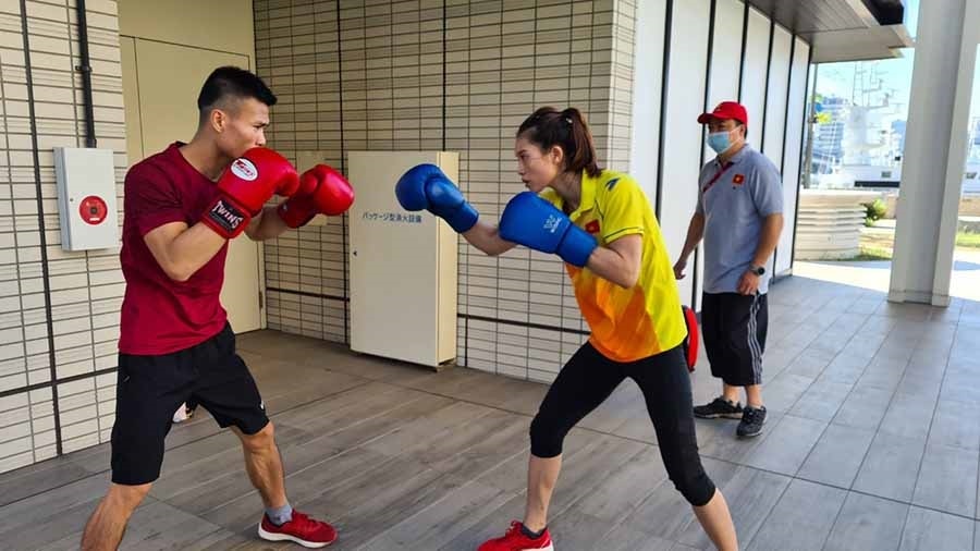 VĐV boxing Nguyễn Văn Đương và Nguyễn Thị Tâm lần đầu tiên tham dự Thế vận hội.