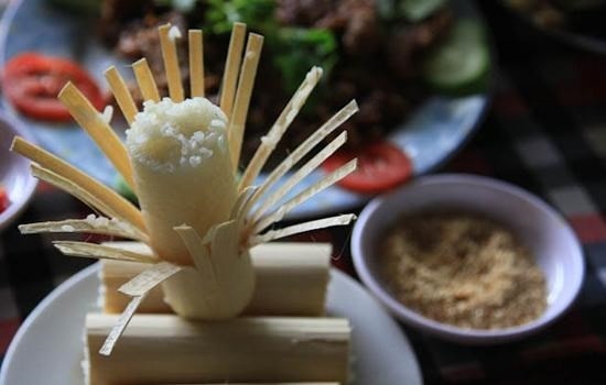 Cơm lam Hòa Bình thơm ngậy, khó quên