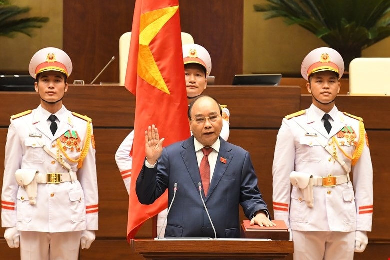 Chủ tịch nước Nguyễn Xuân Phúc tuyên thệ nhậm chức