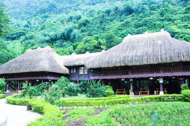 Những ngôi nhà sàn cho du khách nghỉ dưỡng ở Thung Nham Những ngôi nhà sàn cho du khách nghỉ dưỡng tại Thung Nham