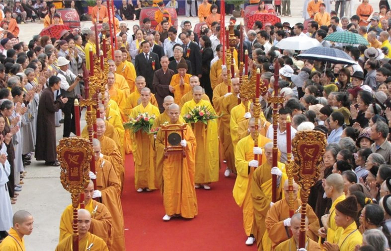 Quyền tự do tín ngưỡng, tôn giáo tại Việt Nam luôn được bảo đảm. Ảnh minh họa (ảnh chụp trước khi dịch Covid-19 bùng phát) Quyền tự do tín ngưỡng, tôn giáo tại Việt Nam luôn được bảo đảm. Ảnh minh họa (ảnh chụp trước khi dịch Covid-19 bùng phát)