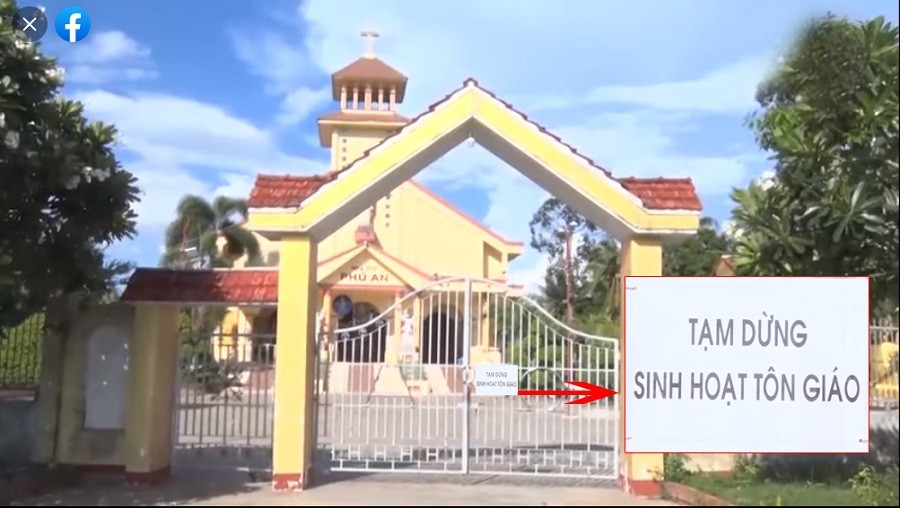 Một số cơ sở tôn giáo đã tạm thời đóng cửa, dừng sinh hoạt tôn giáo để phòng chống dịch Covid -19 (Ảnh minh họa)