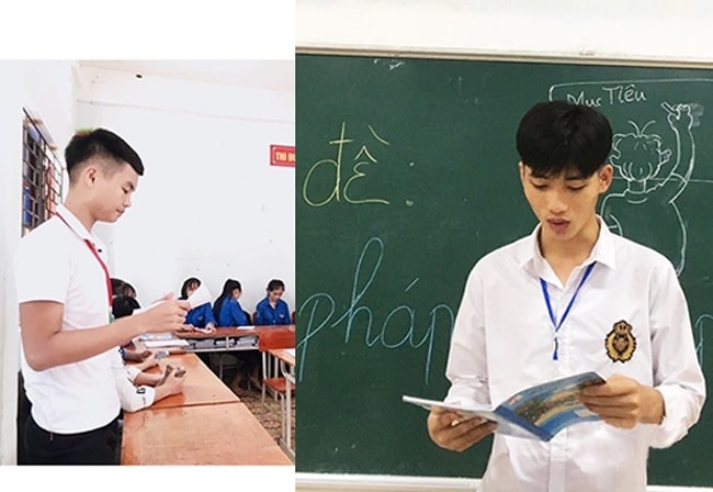 Ở trường, cả Mạnh và Tính là những học sinh năng động, chịu khó học tập