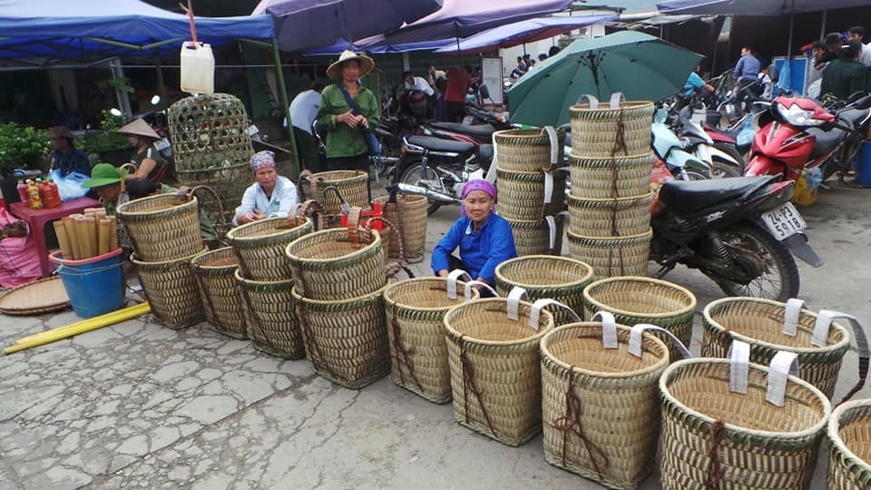 Không gian chợ phiên Mù Cang Chải