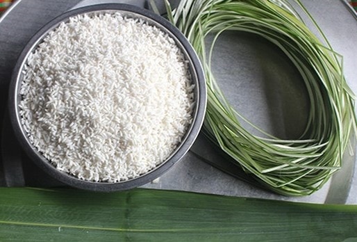 Nguyên liệu để gói bánh đầu chó Nguyên liệu để gói bánh đầu chó