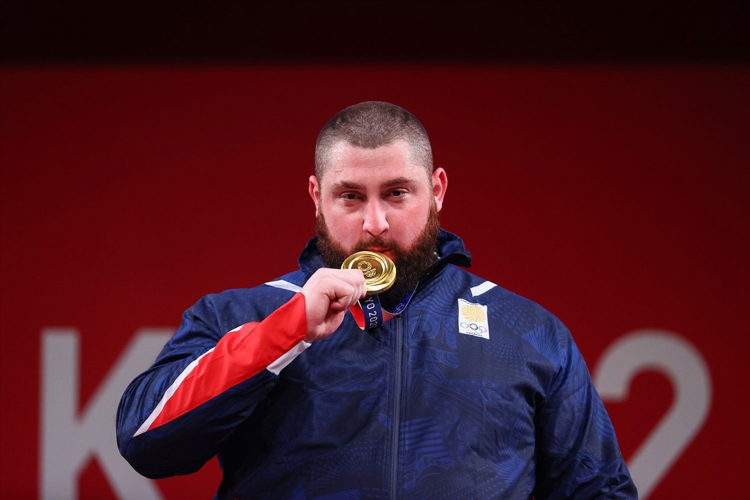 Lực sĩ Lasha Talakhadze giành huy chương vàng Olympic và phá ba kỷ lục thế giới hạng cân trên 109kg cử tạ nam. (Ảnh: Reuters) Lực sĩ Lasha Talakhadze giành huy chương vàng Olympic và phá ba kỷ lục thế giới hạng cân trên 109kg cử tạ nam. (Ảnh: Reuters)