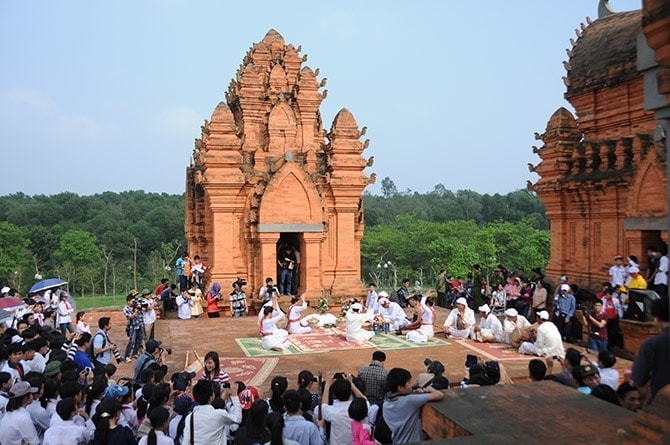Khu đền tháp Chăm còn góp phần quan trọng trong công tác bảo tồn, gìn giữ văn hóa truyền thống của dân tộc Chăm. Cùng với cảnh quan nơi đây góp phần tôn lên vẻ đẹp của bức tranh văn hoá cộng đồng 54 dân tộc Việt Nam.
