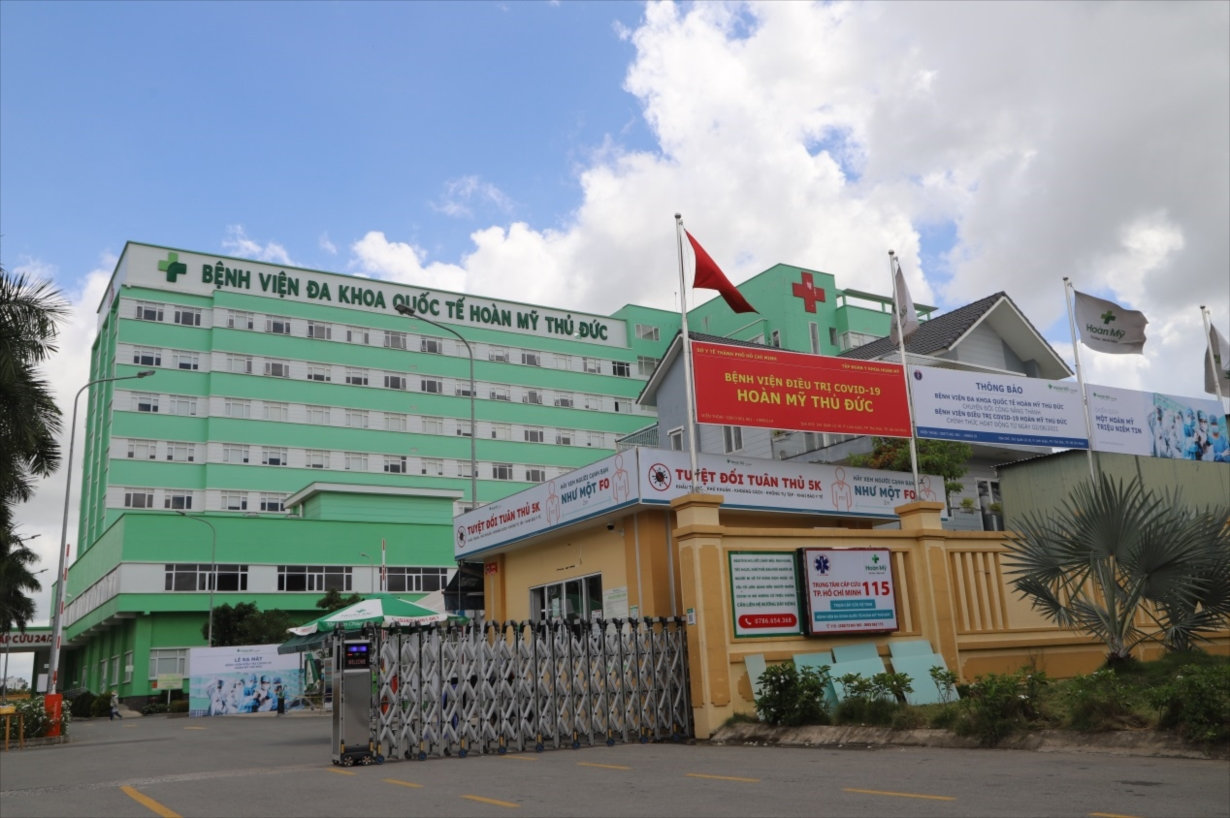 Bệnh viên Đa khoa Quốc tế Hoàn Mỹ Thủ Đức chuyển sang điều trị bệnh nhân Covid-19