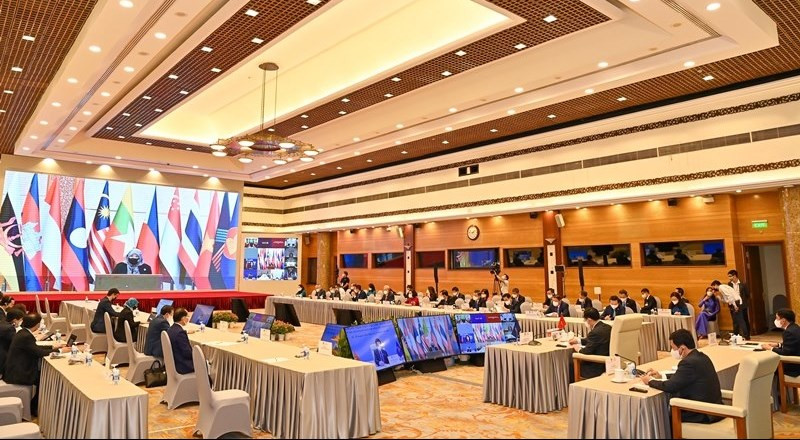 Quang cảnh phiên bế mạc Đại hội đồng AIPA-42.