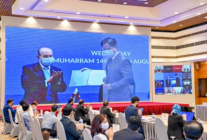 Nghi lễ chuyển giao Chủ tịch AIPA năm 2022 cho nước chủ nhà Campuchia