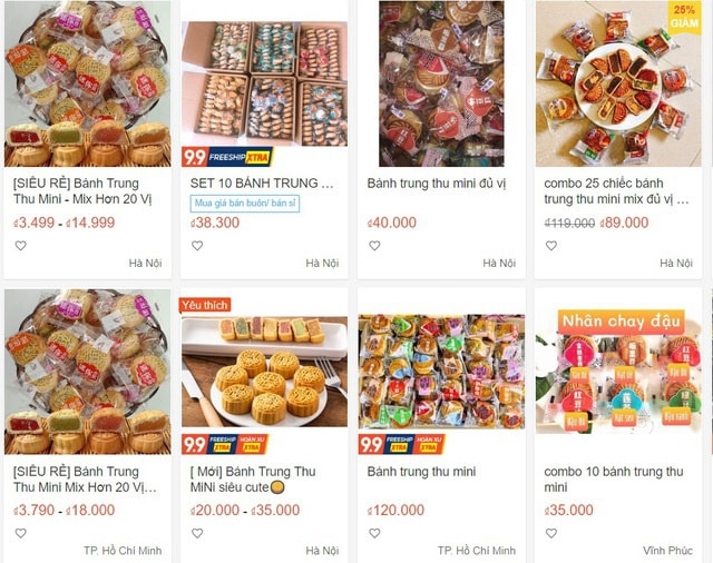 Để đáp ứng nhu cầu tiêu dùng của người dân, các thương hiệu bánh Trung thu lựa chọn phương án bán hàng onilne