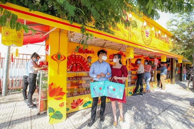 Bánh Trung thu Kinh Đô - Thương hiệu được đông đảo khách hàng lựa chọn. Ảnh: Internet