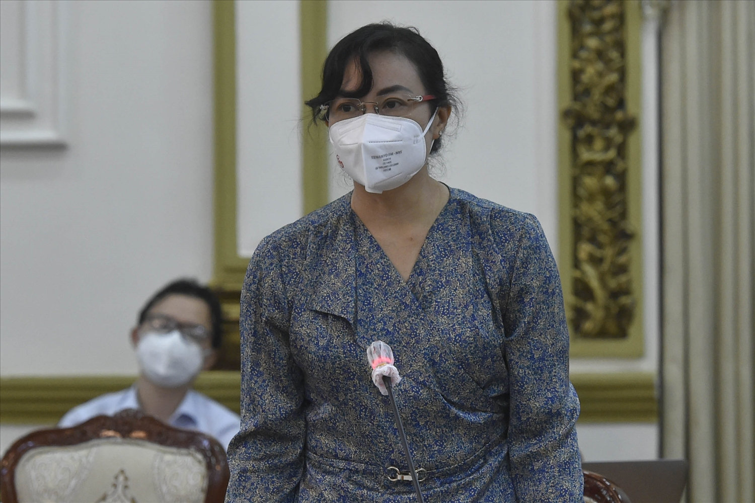 Phó Chủ tịch UBND TP.HCM Phan Thị Thắng cho biết năng lực cung ứng thực phẩm, rau xanh của Thành phố đang tăng nhanh. - Ảnh: VGP/Đình Nam