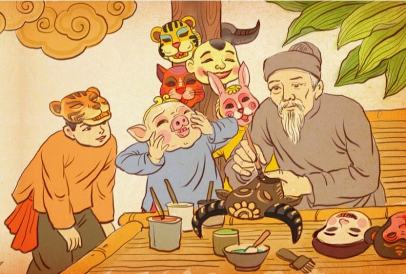 Mặt nạ giấy bồi - đồ chơi Trung thu truyền thống xưa được giới thiệu tại triển lãm Mặt nạ giấy bồi - đồ chơi Trung thu truyền thống xưa được giới thiệu tại Triển lãm