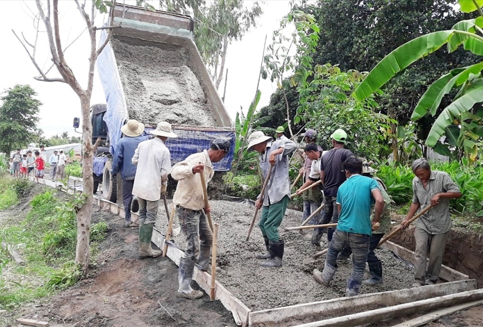 Đồng bào DTTS tại Gia Lai chung tay xây dựng NTM Đồng bào DTTS tại Gia Lai chung tay xây dựng NTM