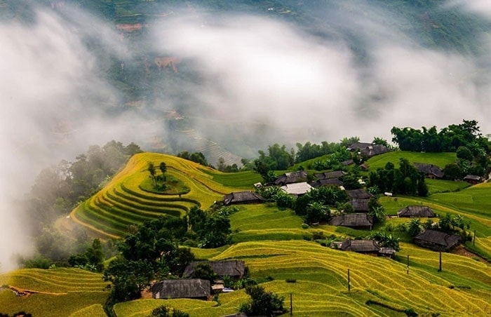 Huyện miền núi Hoàng Su Phì nằm ở phía Tây của Hà Giang được xem như một trong những lợi thế du lịch của tỉnh với cảnh quan thiên nhiên đẹp mắt, những cánh rừng nguyên sinh rộng lớn, những thửa ruộng bậc thang đẹp như tranh vẽ hay nhiều di tích, di sản được xếp hạng cấp quốc gia,…