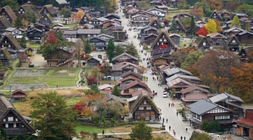 Làng cổ Shirakawa-go (Nhật Bản)