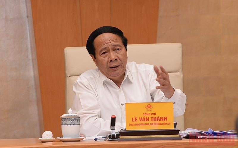 Phó Thủ tướng Lê Văn Thành phát biểu ý kiến tại Hội nghị Phó Thủ tướng Lê Văn Thành phát biểu ý kiến tại Hội nghị