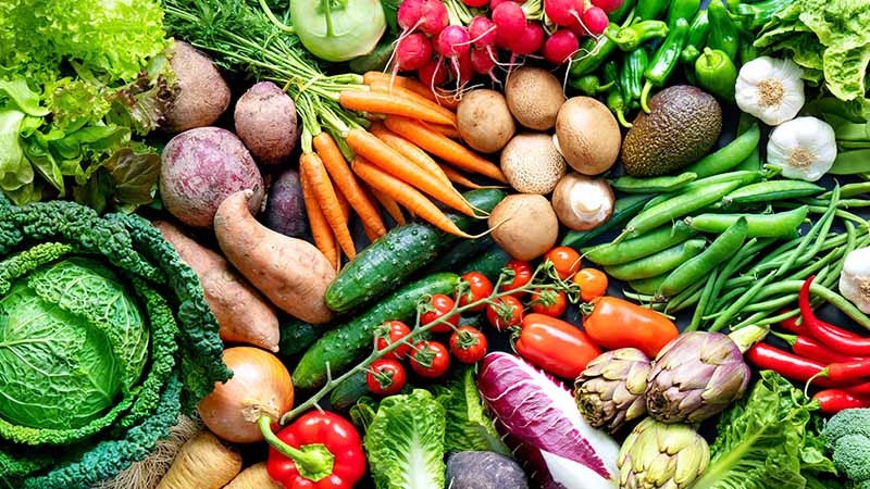 Thực phẩm củ quả sạch của nền nông nghiệp Việt Nam