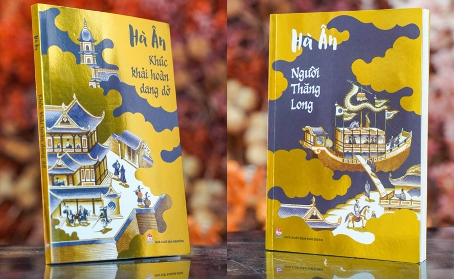 Bộ đôi tiểu thuyết lịch sử về Thăng Long - Hà Nội của nhà văn Hà Ân. Bộ đôi tiểu thuyết lịch sử về Thăng Long - Hà Nội của nhà văn Hà Ân.
