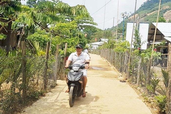 Một góc làng Cheng Tông hôm nay