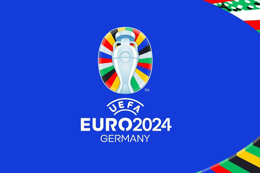 Logo chính thức của Euro 2024. Ảnh: UEFA