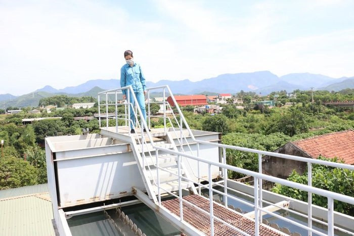 Trạm cấp nước sạch xã Bình Khê, thị xã  Đông Triều, tỉnh Quảng Ninh