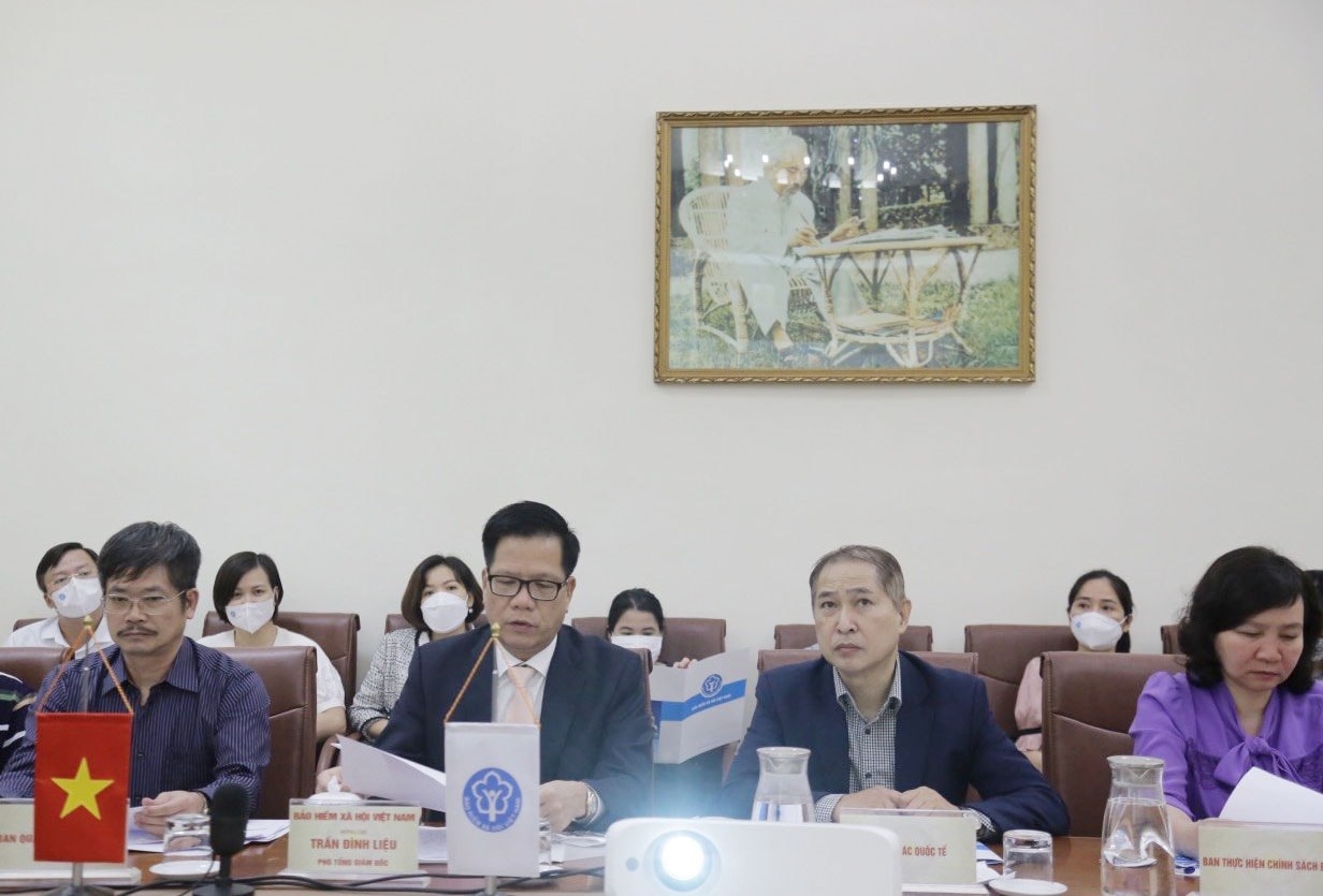 Hội thảo tại điểm cầu BHXH Việt Nam