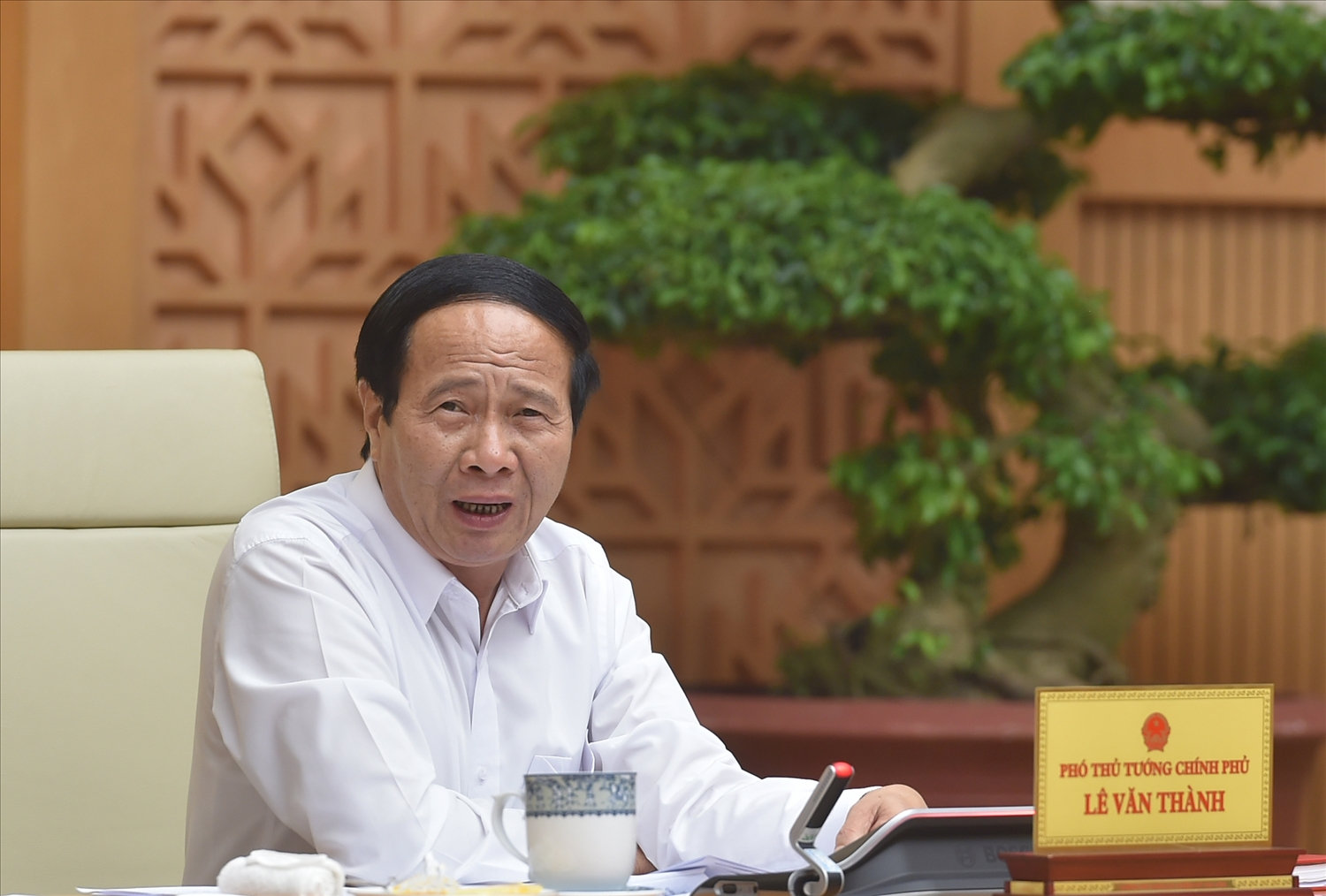 Phó Thủ tướng Lê Văn Thành đánh giá cao kết quả triển khai dự án mấy tháng qua. Ảnh VGP/Đức Tuân Phó Thủ tướng Lê Văn Thành đánh giá cao kết quả triển khai dự án mấy tháng qua. Ảnh VGP/Đức Tuân