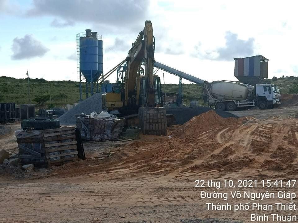 Đến thời điểm hiện tại, trạm trộn vẫn đang hoạt động bình thường