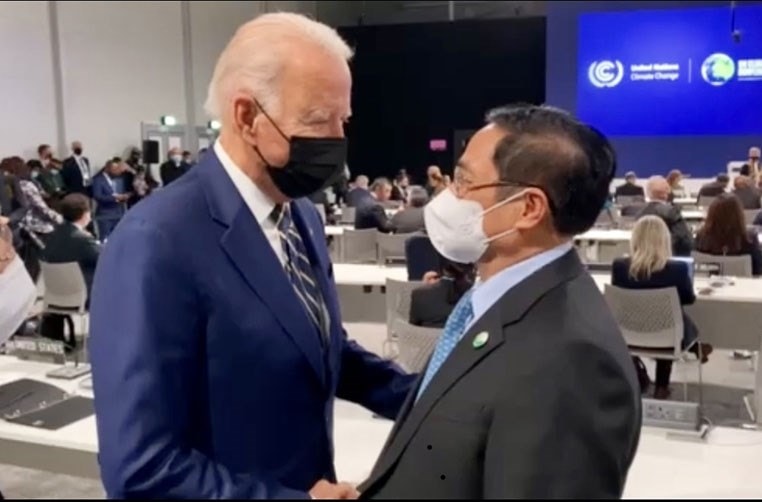 Thủ tướng Phạm Minh Chính và Tổng thống Joe Biden nhất trí thúc đẩy quan hệ Đối tác toàn diện Việt Nam - Hoa Kỳ phát triển tích cực hơn nữa. Ảnh TTXVN