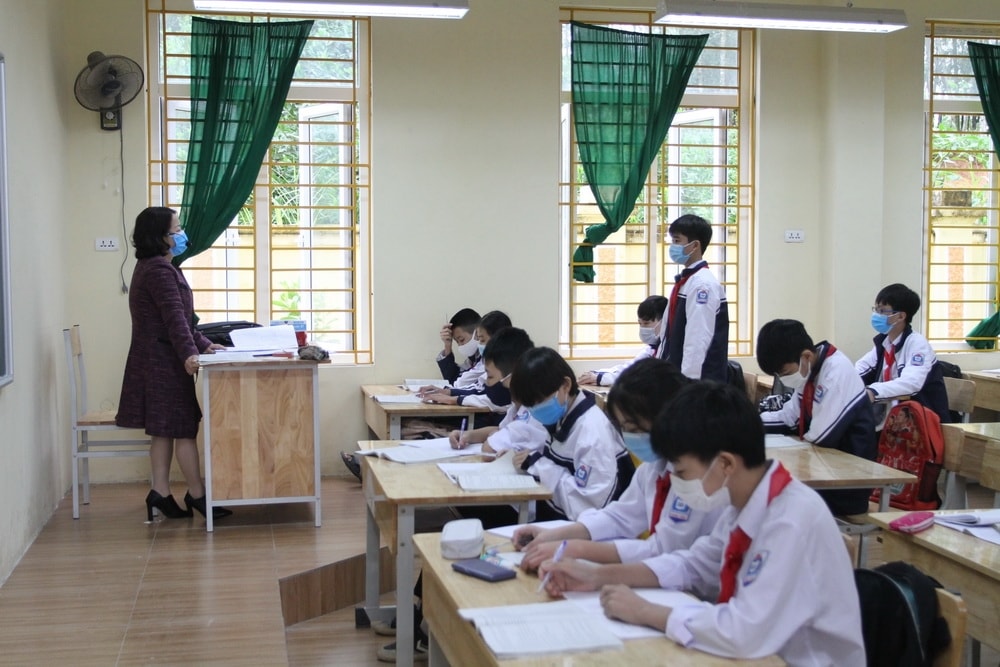 Các địa phương đủ điều kiện tổ chức học trực tiếp phải đảm bảo các quy định về phòng chống dịch. 
