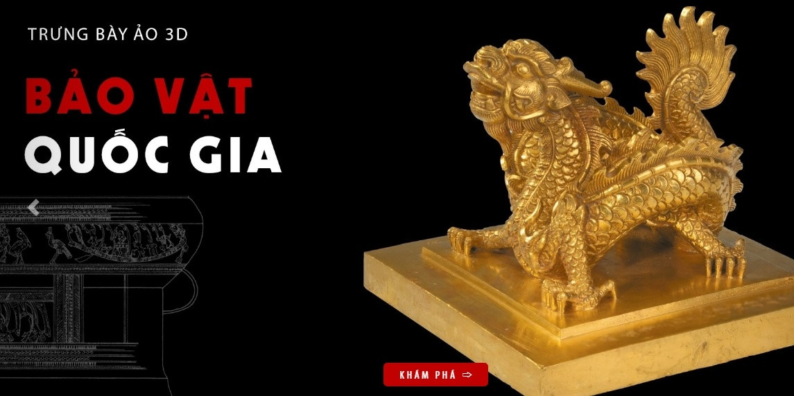  Hình ảnh trưng bày 3D bảo vật quốc gia