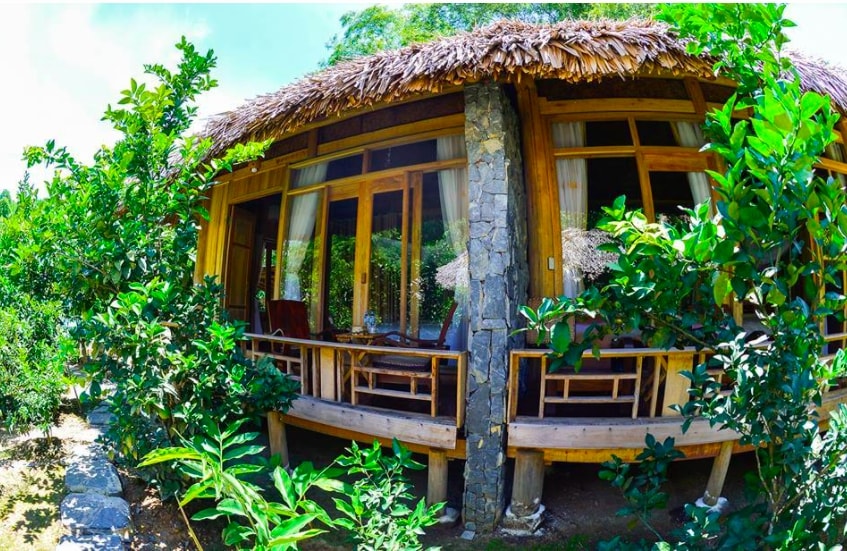 Sự kết hợp giữa truyền thống và hiện đại làm nên vẻ đẹp hài hoà của homstay La MaiSon De Buoc (bản Bước, xã Săm Khoé, huyện Mai Châu, tỉnh Hoà Bình