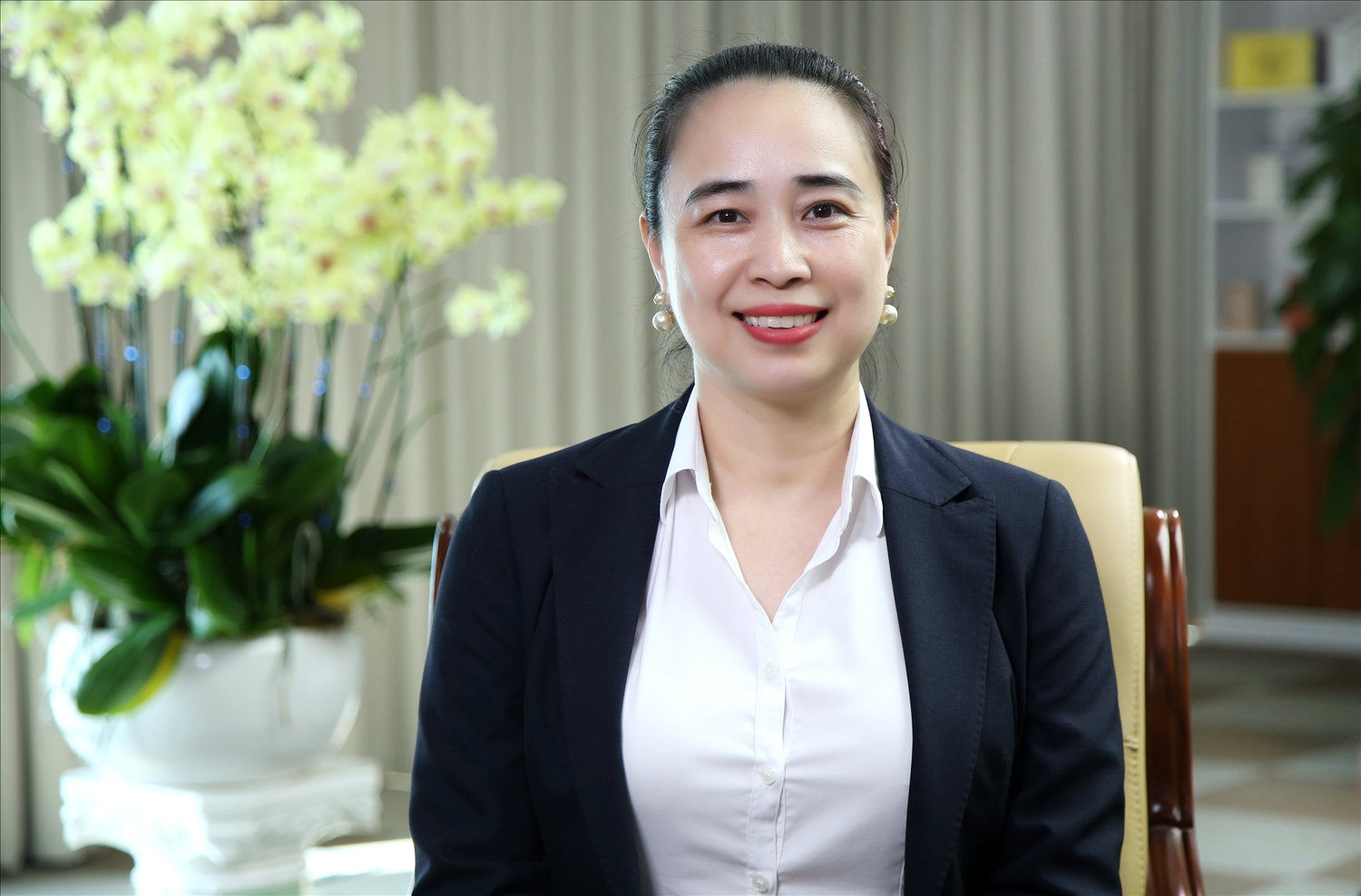 Bà Đỗ Nguyệt Ánh - Chủ tịch Hội đồng thành viên EVNNPC