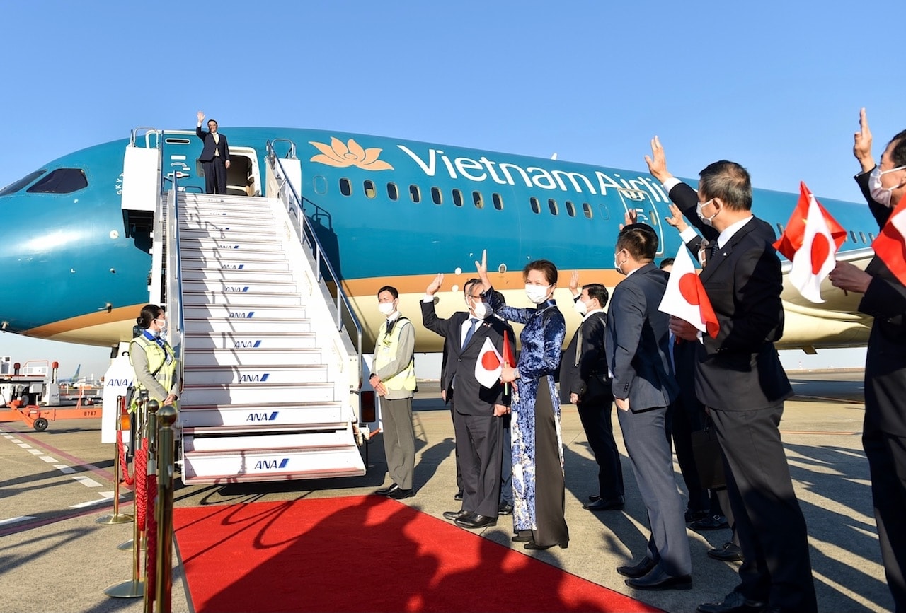 Thủ tướng rời Tokyo lên đường về nước chiều 25/11 theo giờ địa phương. Ảnh: VGP/Nhật Bắc Thủ tướng rời Tokyo lên đường về nước chiều 25/11 theo giờ địa phương. Ảnh: VGP/Nhật Bắc