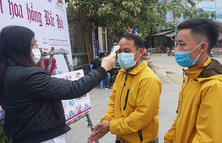 Công tác phòng, chống dịch Covid-19 được thực hiện nghiêm ngặt tại Lễ hội