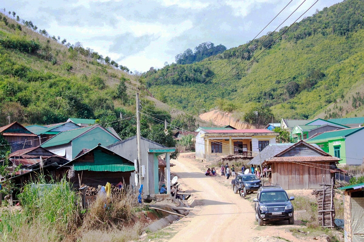 Làng văn hóa Đăk Brỗi, xã Đăk Nhoong, huyện Đăk Glei Làng văn hóa Đăk Brỗi, xã Đăk Nhoong, huyện Đăk Glei