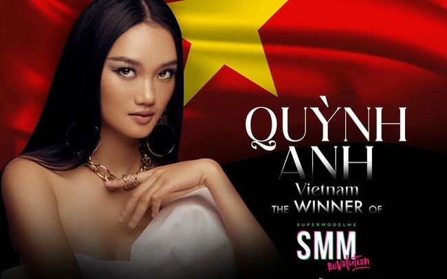 Quỳnh Anh trở thành đại diện Việt Nam đầu tiên chiến thắng tại Supermodel Me. Ảnh: FB Quỳnh Anh