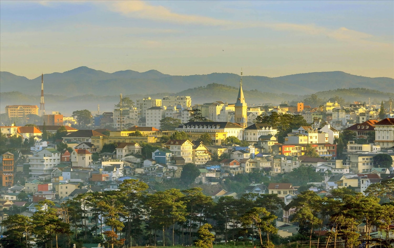 Cung bậc phố núi