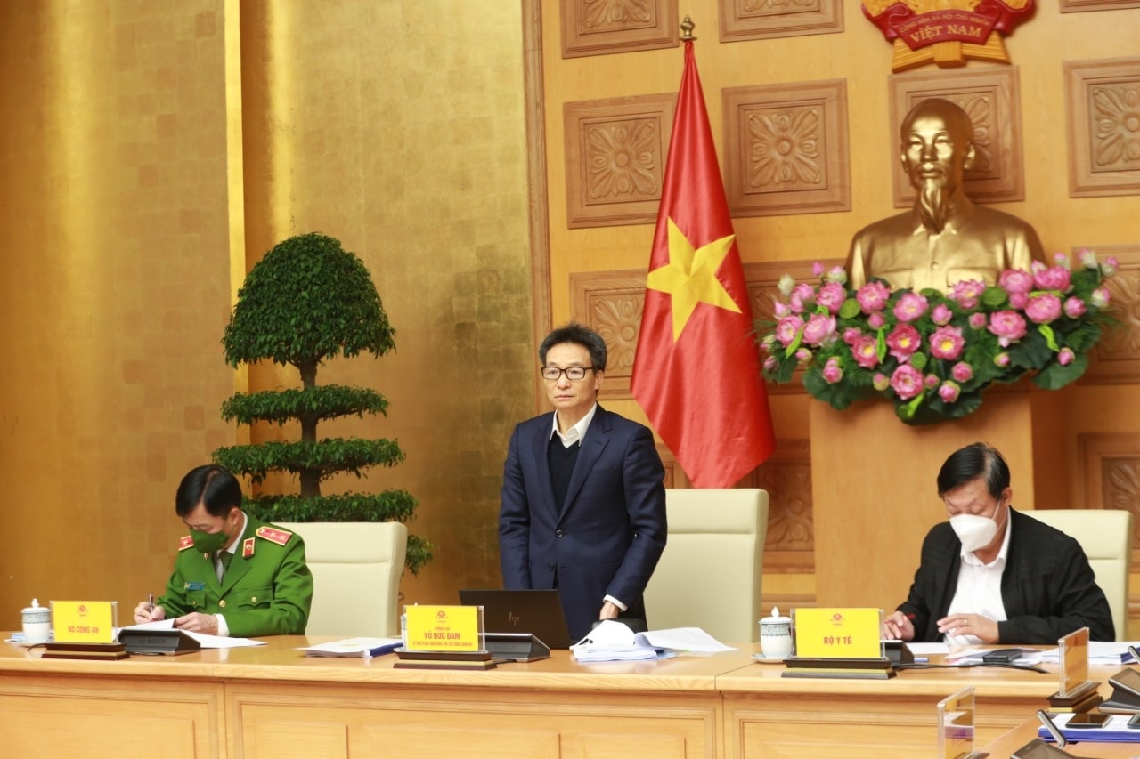 Phó Thủ tướng Chính phủ Vũ Đức Đam phát biểu chỉ đạo hội nghị Phó Thủ tướng Chính phủ Vũ Đức Đam phát biểu chỉ đạo hội nghị