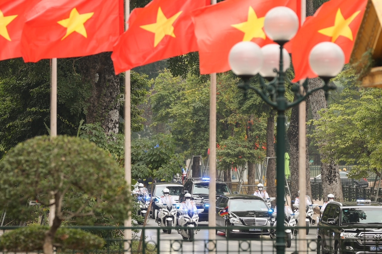 Thủ tướng Phạm Minh Chính đón, hội đàm với Thủ tướng Lào Phankham Viphavanh