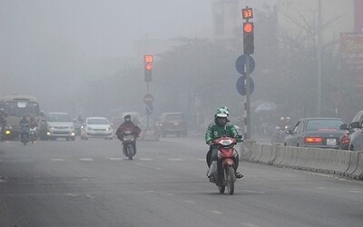 Chất lượng không khí ở Hà Nội và các vùng lân cận ô nhiễm nặng