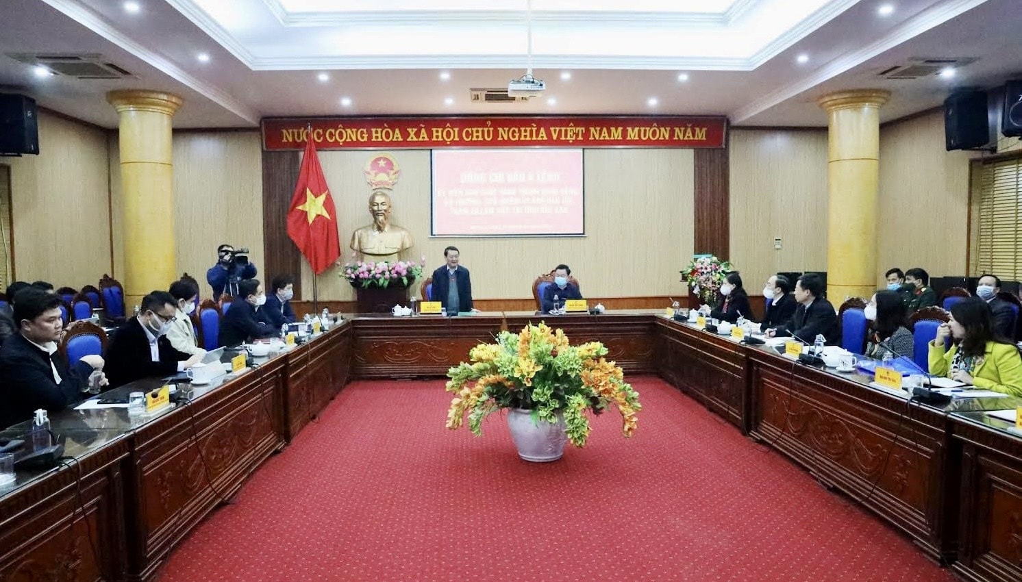 Toàn cảnh buổi làm việc Toàn cảnh buổi làm việc