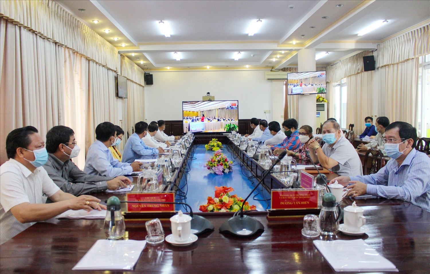 Điểm cầu trực tuyến tại TP. Cần Thơ