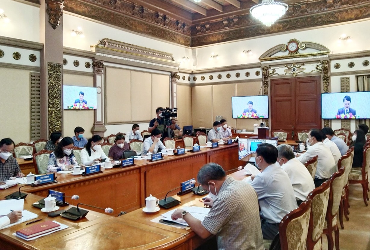 Điểm cầu trực tuyến tại TP. Hồ Chí Minh