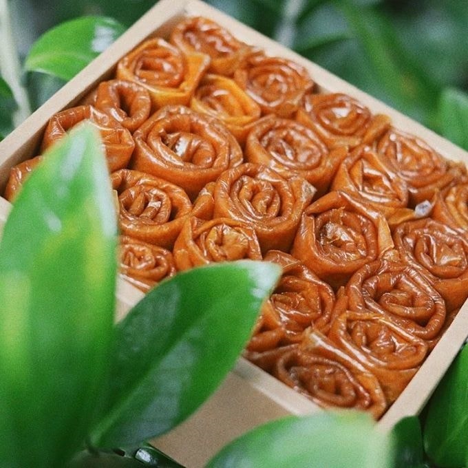 Bánh tráng xoài (Ảnh: Instagram tiemdacsan_queminh)