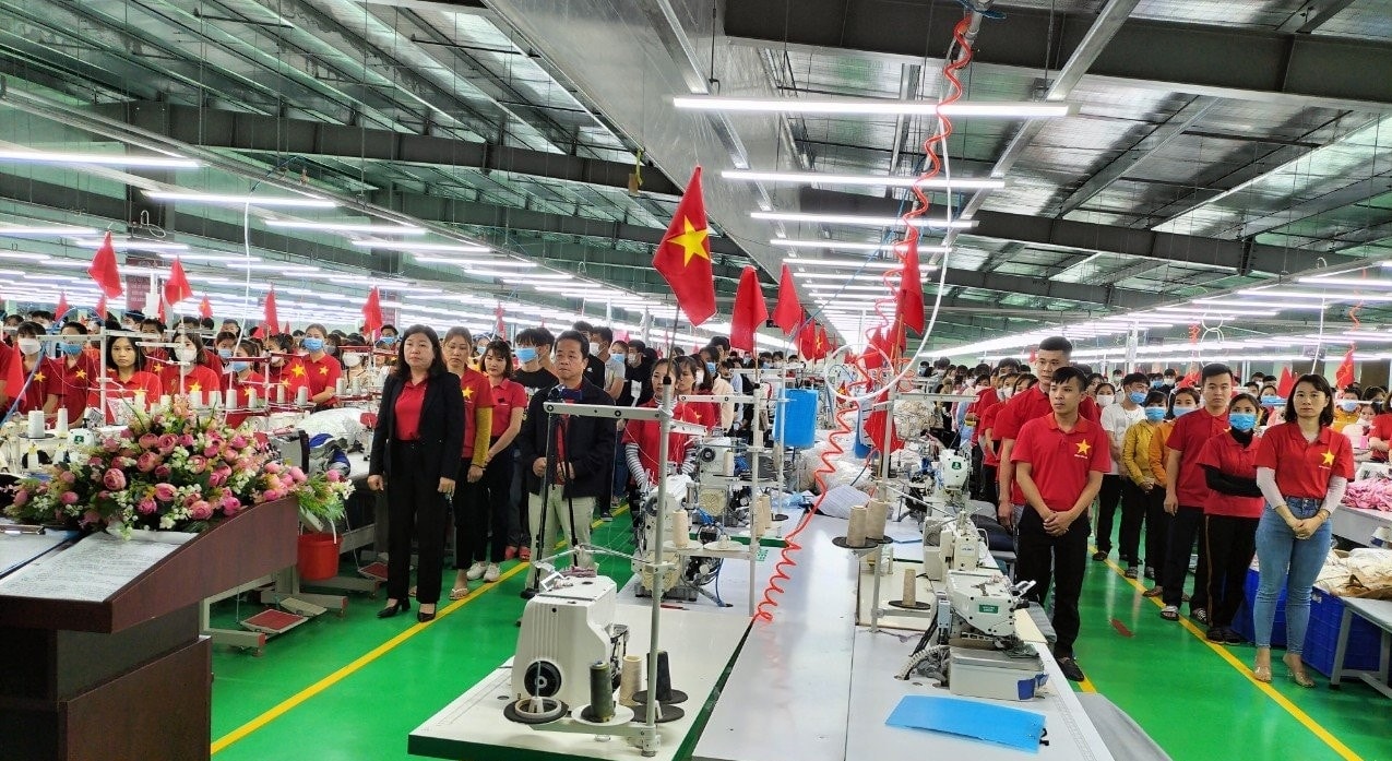 Công ty TNHH S&D phát động  phong trào thi đua lao động sản xuất trong công nhân