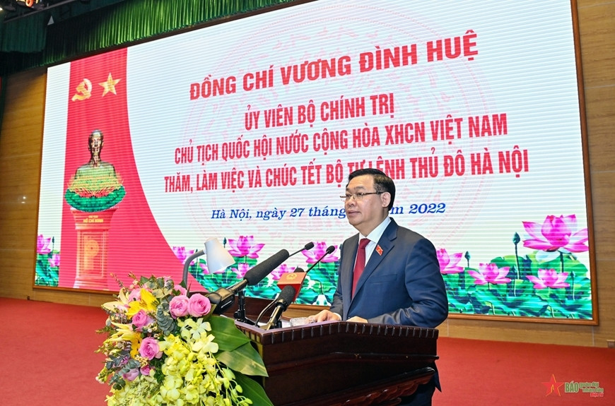  Chủ tịch Quốc hội phát biểu